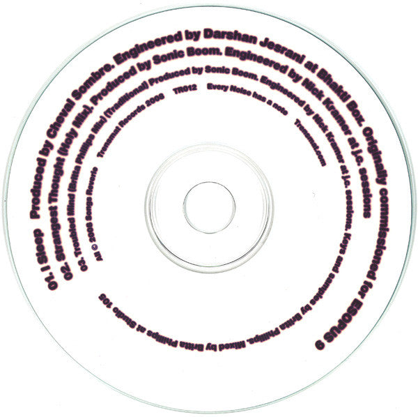 Cheval Sombre : I Sleep (7", Ltd, Gre + CDr, Ltd, Num)