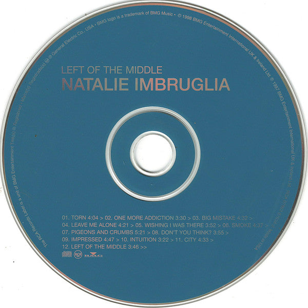 Natalie Imbruglia : Left Of The Middle (CD, Album)