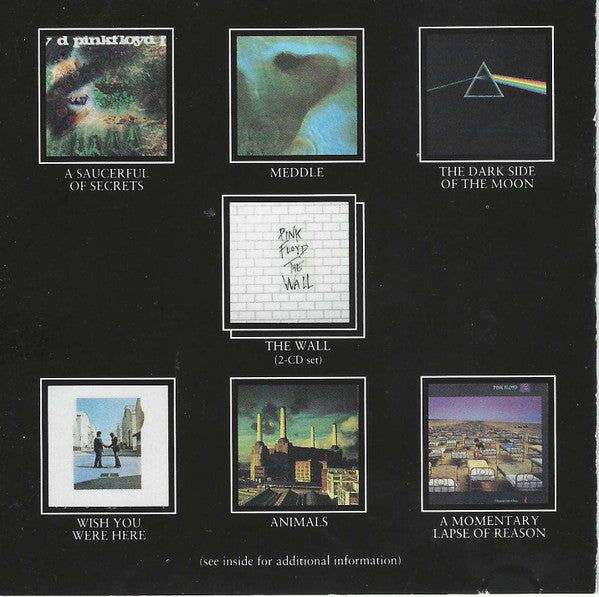 Pink Floyd : Shine On (Selections From The Box) (CD, Comp, Promo)