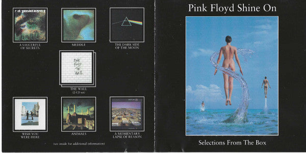 Pink Floyd : Shine On (Selections From The Box) (CD, Comp, Promo)
