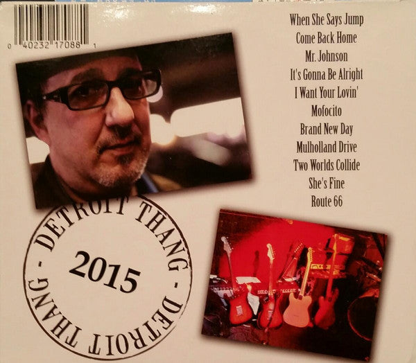 Randy Volin And The Hard Ones : Detroit Thang 2015 (CD, Album)