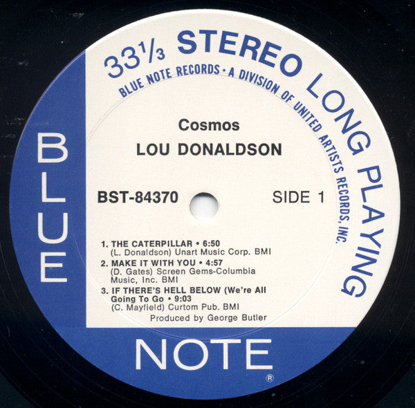 Lou Donaldson : Cosmos (LP, Album)