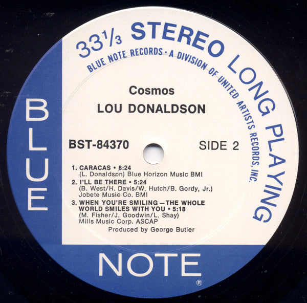 Lou Donaldson : Cosmos (LP, Album)
