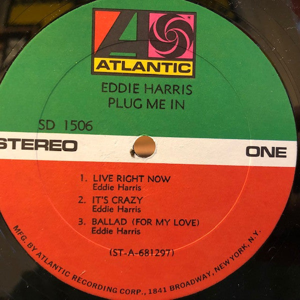 Eddie Harris : Plug Me In (LP, Album, RE)