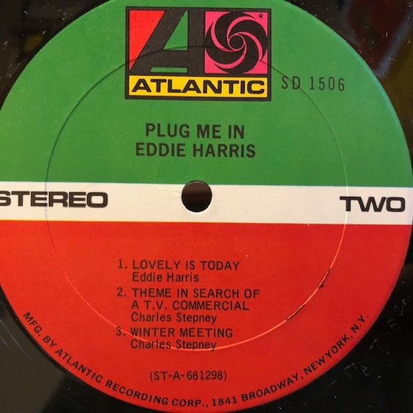 Eddie Harris : Plug Me In (LP, Album, RE)