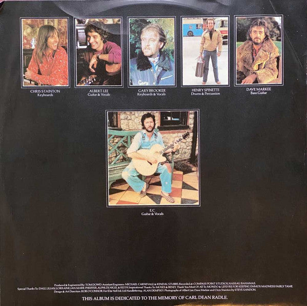 Eric Clapton : Another Ticket (LP, Album, 72 )