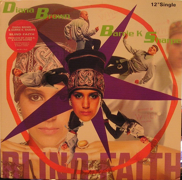 Diana Brown And Barrie K Sharpe* : Blind Faith (12", Promo)