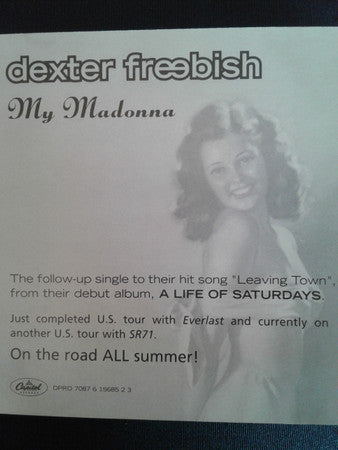 Dexter Freebish : My Madonna  (CD, Single, Promo)