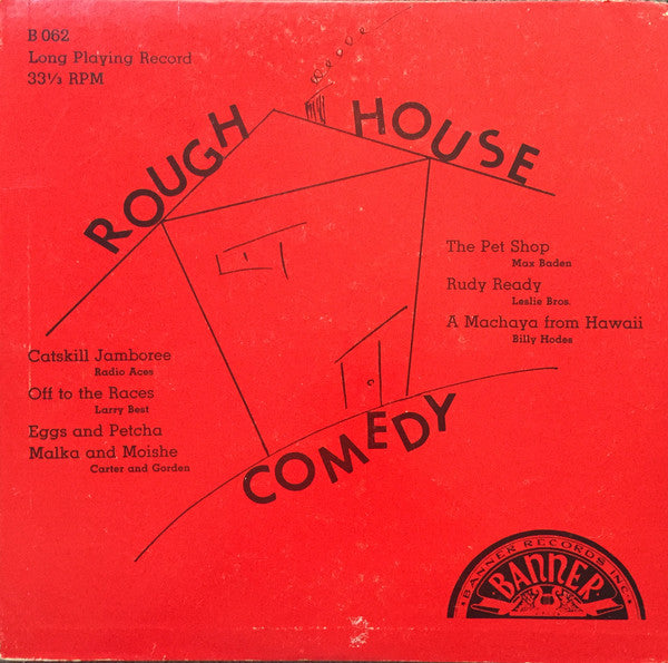 Various : Rough House Comedy (10", Comp)