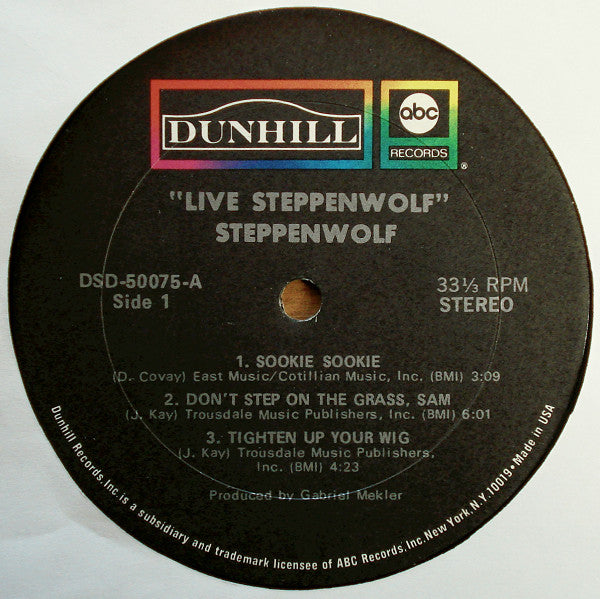 Steppenwolf : Live (2xLP, Album, Gat)