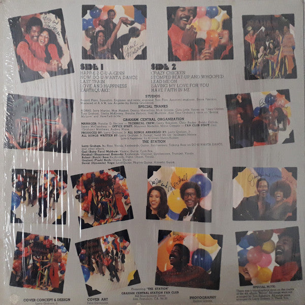 Graham Central Station : Now Do U Wanta Dance (LP, Album)