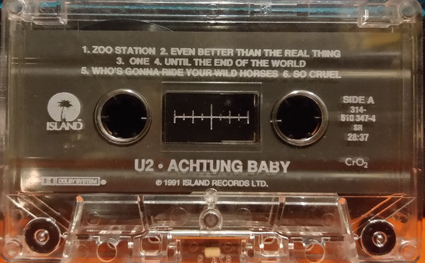 U2 : Achtung Baby (Cass, Album, Tar)