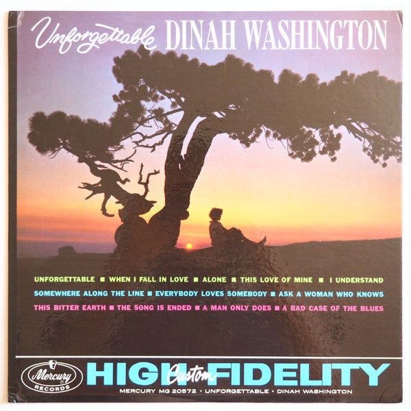 Dinah Washington : Unforgettable (LP, Album, Mono, Ter)