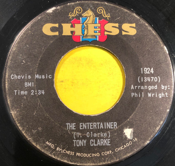 Tony Clarke (2) : The Entertainer  (7")