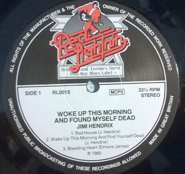 Jimi Hendrix : Woke Up This Morning And Found Myself Dead (LP, Album)