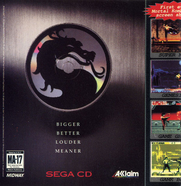 The Immortals : Mortal Kombat (The Album) (CD, Album)