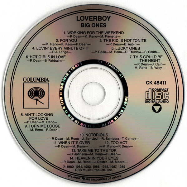 Loverboy : Big Ones (CD, Comp)