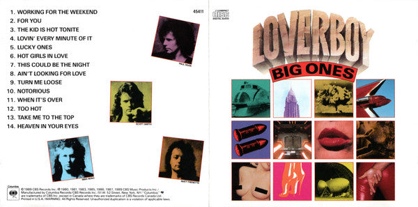 Loverboy : Big Ones (CD, Comp)