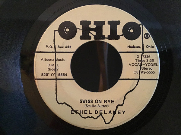 Ethel Delaney : Taste Of The Blues / Swiss On Rye (7")