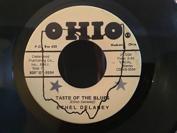 Ethel Delaney : Taste Of The Blues / Swiss On Rye (7")