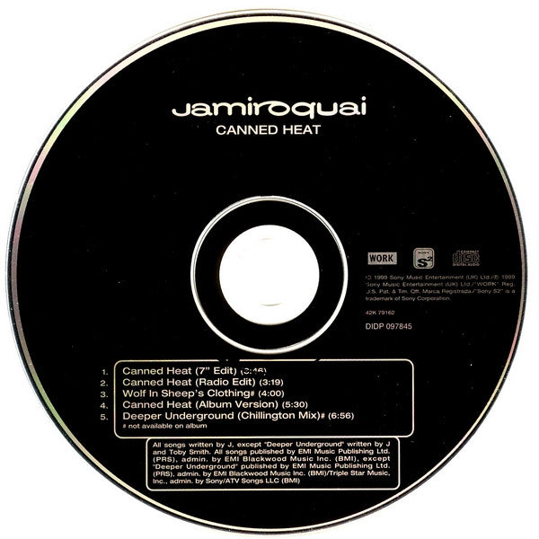 Jamiroquai : Canned Heat (CD, Maxi)