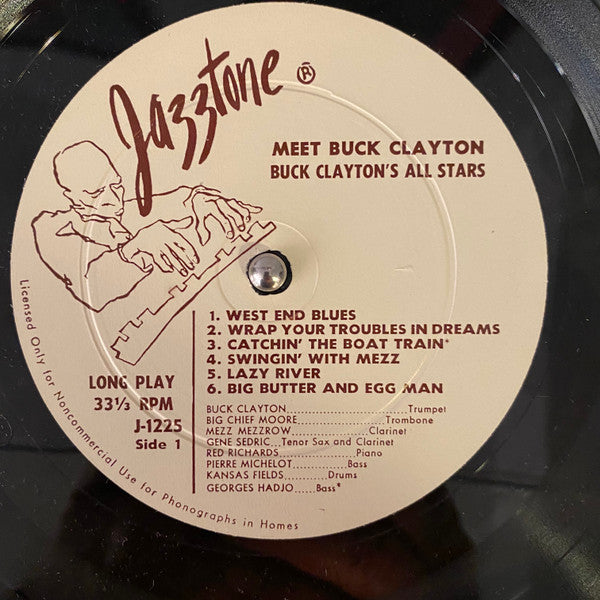 Buck Clayton With His All-Stars : Meet Buck Clayton (LP, Album, Mono, GRE)