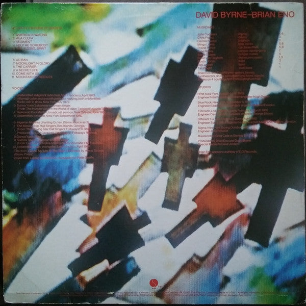 Brian Eno - David Byrne : My Life In The Bush Of Ghosts (LP, Album, Win)