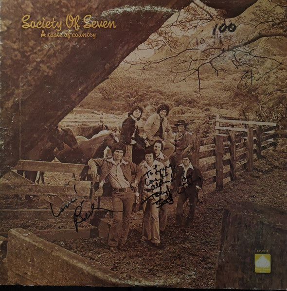 Society Of Seven : A Taste Of Country (LP, Album, S/Edition, Mon)
