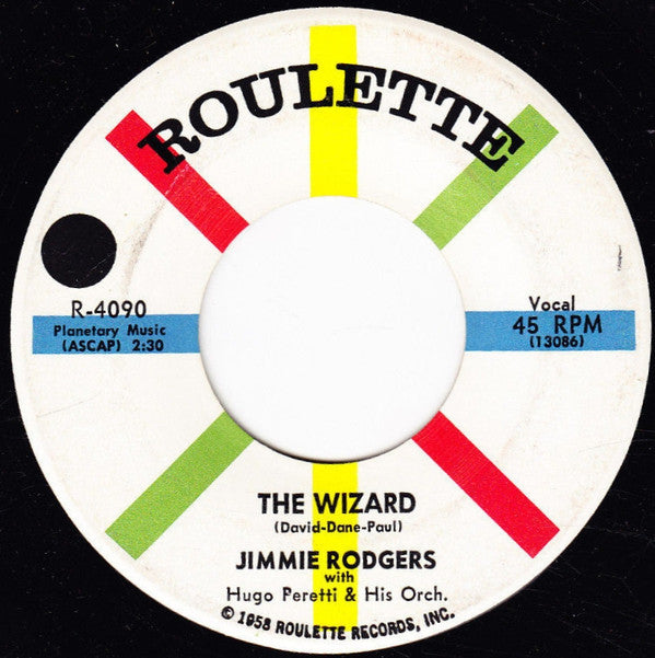 Jimmie Rodgers (2) : Are You Really Mine / The Wizard (7", Single)