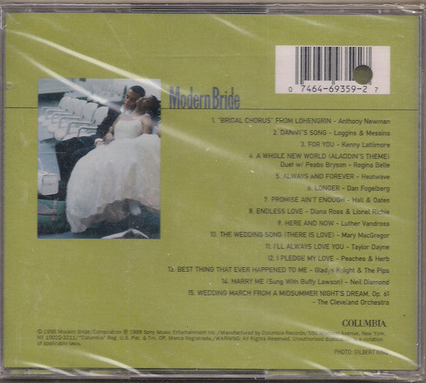 Various : The Wedding Album Presented By Modern Bride Magazine (CD, Album, Comp)