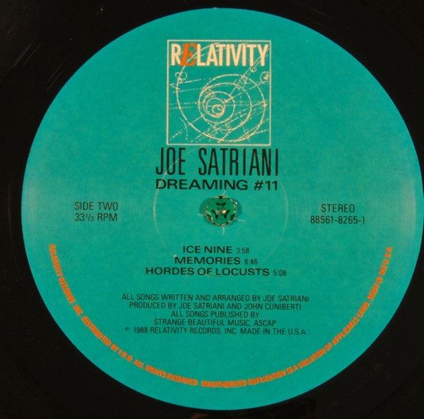 Joe Satriani : Dreaming #11 (12", EP)