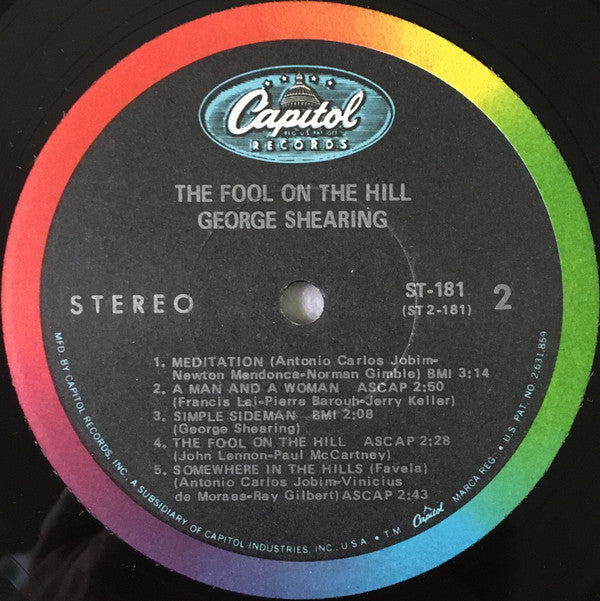 George Shearing : The Fool On The Hill (LP, Album)