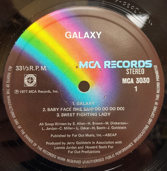 War : Galaxy (LP, Album)