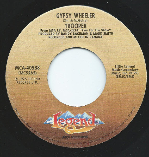 Trooper (4) : Two For The Show (7")