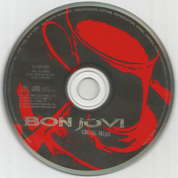 Bon Jovi : Cross Road (CD, Comp, Club, RE, UML)