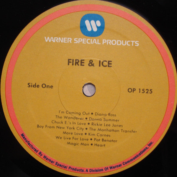 Various : Fire & Ice (LP, Album, Comp, Spe)