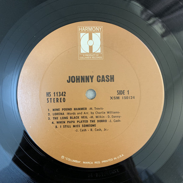 Johnny Cash : Johnny Cash (LP, Comp, Ter)