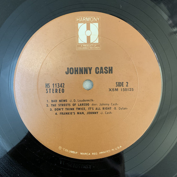 Johnny Cash : Johnny Cash (LP, Comp, Ter)
