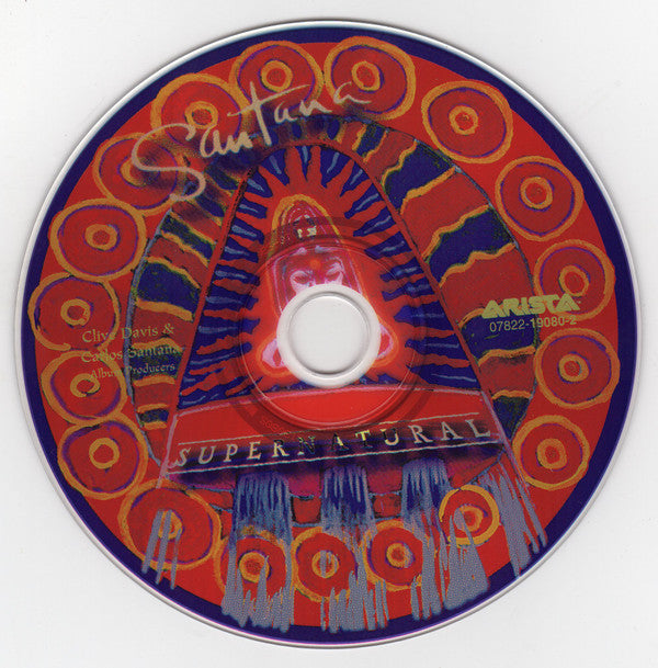 Santana : Supernatural (CD, Album, Son)