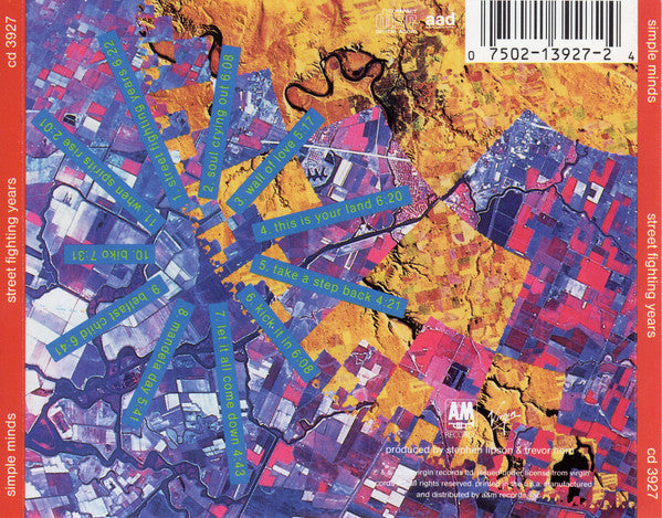 Simple Minds : Street Fighting Years (CD, Album, Den)