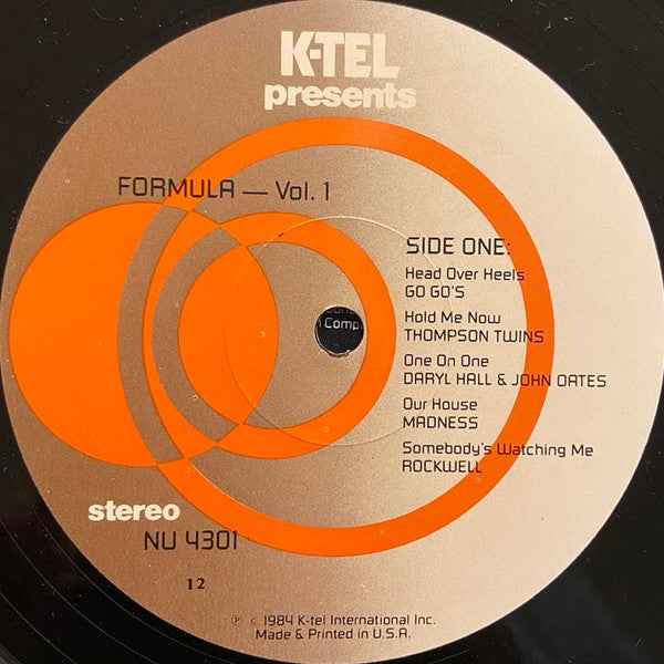 Various : Formula Vol.1 (LP, Comp)