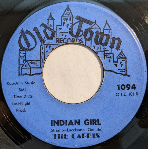 The Capris : There's A Moon Out Tonight (7")