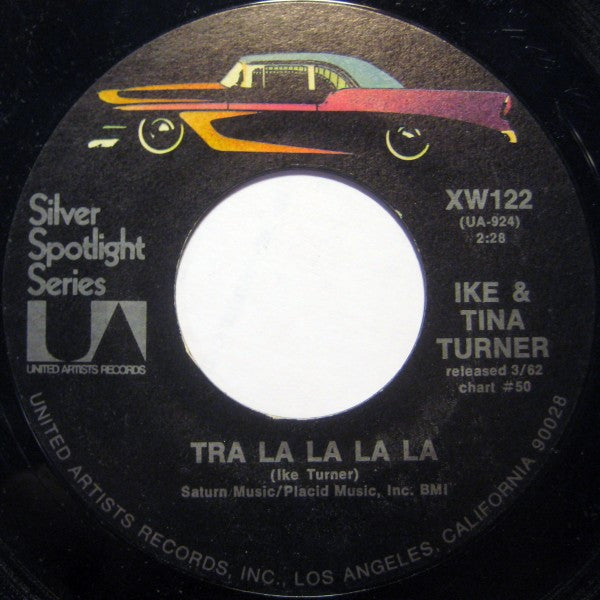 Ike & Tina Turner : Proud Mary / Tra La La La La (7", RE)