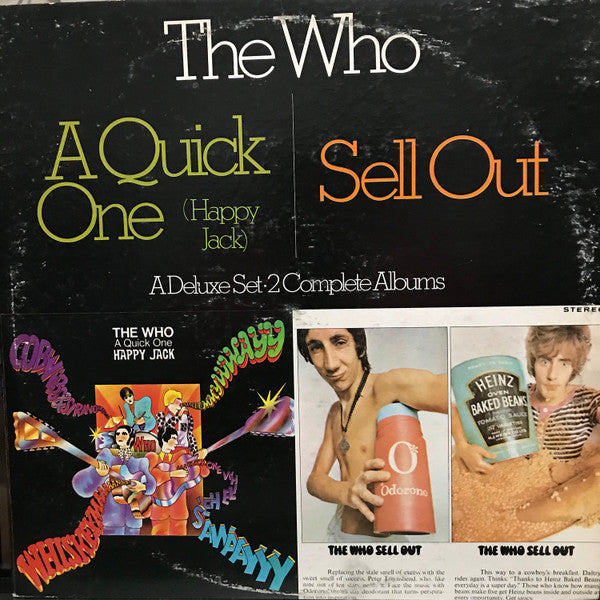 The Who : A Quick One (Happy Jack) / The Who Sell Out (2xLP, Comp, RE, Pin)