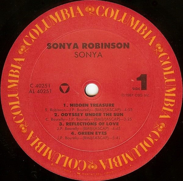 Sonya Robinson : Sonya (LP, Album)