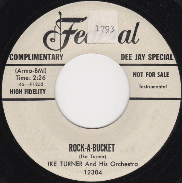 Ike Turner & His Orchestra : The Big Question (7", Promo)