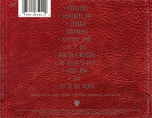 Van Halen : For Unlawful Carnal Knowledge (CD, Album)