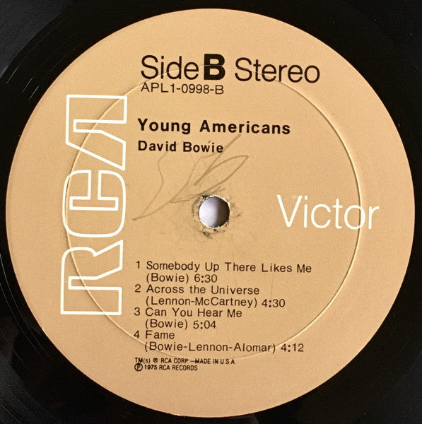 David Bowie : Young Americans (LP, Album, Hol)