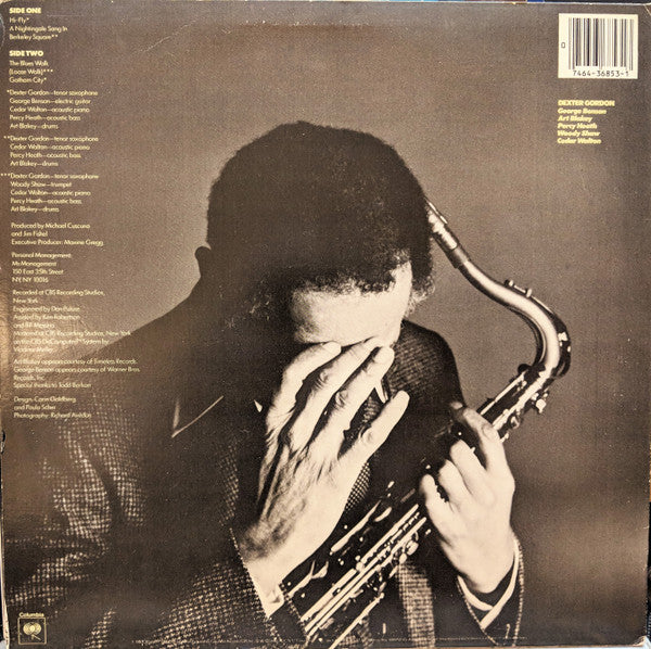 Dexter Gordon : Gotham City (LP, Album, Ter)