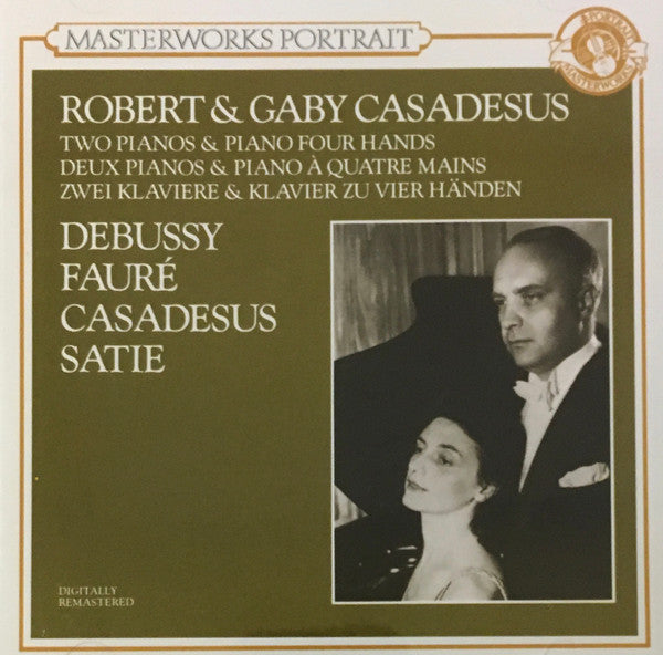 Robert Casadesus, Gaby Casadesus : Deux Pianos & Piano A Quatre Mains (CD, Comp)